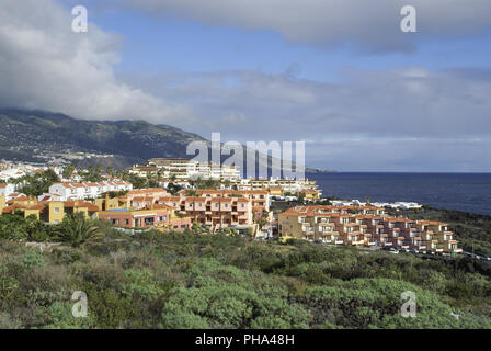 Küste in der Nähe Los Cancajos, La Palma, Kanarische Inseln Stockfoto