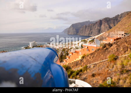 Landschaft im tropischen vulkanischen Kanaren Spanien Stockfoto