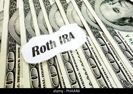 Roth IRA Stockfoto