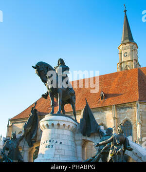 Die Kirche St. Michael. Cluj-Napoca. Rumänien Stockfoto