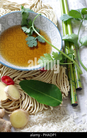 Zutaten für die asiatische Küche Stockfoto