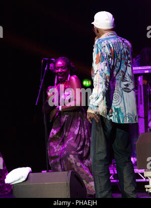 Bilder von Reggae Sänger und Legende Beres Hammond in der O2 Academy Brixton, London 2018. © O. Giuliano Eboulia/graphikvision.com Stockfoto