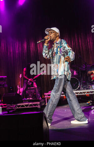 Bilder von Reggae Sänger und Legende Beres Hammond in der O2 Academy Brixton, London 2018. © O. Giuliano Eboulia/graphikvision.com Stockfoto