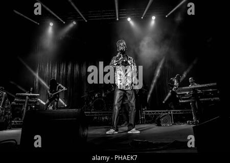 Bilder von Reggae Sänger und Legende Beres Hammond in der O2 Academy Brixton, London 2018. © O. Giuliano Eboulia/graphikvision.com Stockfoto