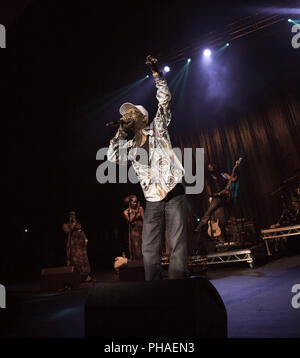 Bilder von Reggae Sänger und Legende Beres Hammond in der O2 Academy Brixton, London 2018. © O. Giuliano Eboulia/graphikvision.com Stockfoto