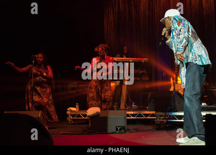 Bilder von Reggae Sänger und Legende Beres Hammond in der O2 Academy Brixton, London 2018. © O. Giuliano Eboulia/graphikvision.com Stockfoto