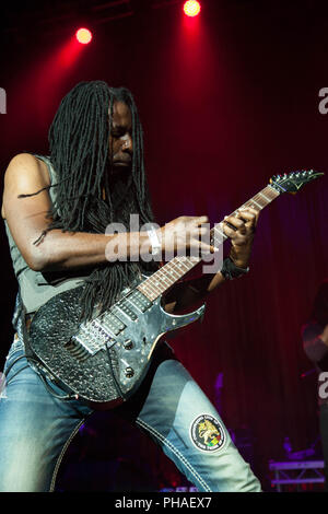 Bilder von Reggae Sänger und Legende Beres Hammond in der O2 Academy Brixton, London 2018. © O. Giuliano Eboulia/graphikvision.com Stockfoto