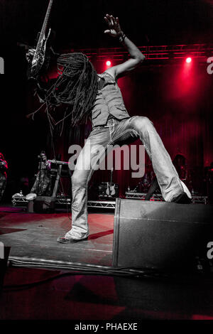 Bilder von Reggae Sänger und Legende Beres Hammond in der O2 Academy Brixton, London 2018. © O. Giuliano Eboulia/graphikvision.com Stockfoto