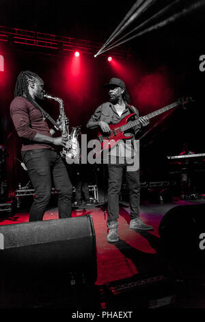 Bilder von Reggae Sänger und Legende Beres Hammond in der O2 Academy Brixton, London 2018. © O. Giuliano Eboulia/graphikvision.com Stockfoto