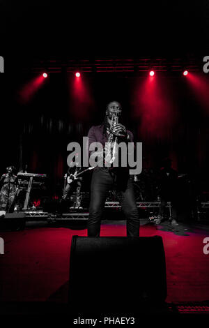 Bilder von Reggae Sänger und Legende Beres Hammond in der O2 Academy Brixton, London 2018. © O. Giuliano Eboulia/graphikvision.com Stockfoto