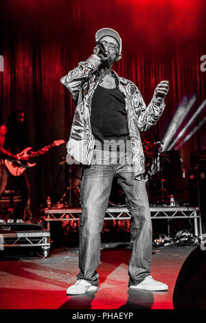 Bilder von Reggae Sänger und Legende Beres Hammond in der O2 Academy Brixton, London 2018. © O. Giuliano Eboulia/graphikvision.com Stockfoto