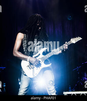 Bilder von Reggae Sänger und Legende Beres Hammond in der O2 Academy Brixton, London 2018. © O. Giuliano Eboulia/graphikvision.com Stockfoto