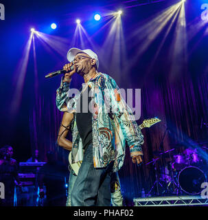 Bilder von Reggae Sänger und Legende Beres Hammond in der O2 Academy Brixton, London 2018. © O. Giuliano Eboulia/graphikvision.com Stockfoto