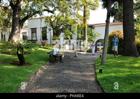 Quinta das Cruzes Garten. Funchal, Madeira. Portugal Stockfoto