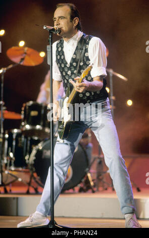 Francis Rossi (Status Quo) im November 1992 in Dortmund. | Verwendung weltweit Stockfoto