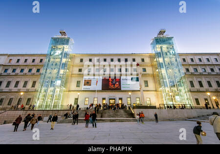 Museo Nacional Centro de Arte Reina Sofia, Madrid. Spanien Stockfoto