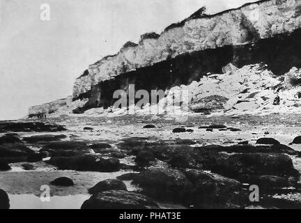 Ausbildung - hunstanton Hunstanton, Norfolk, Großbritannien Klippen im Jahr 1924 Stockfoto