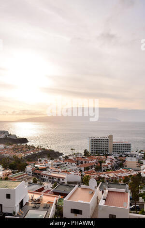 Landschaft im tropischen vulkanischen Kanaren Spanien Stockfoto