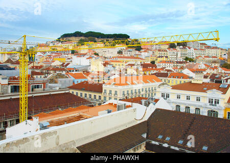 Old Twon Renovierung von Lissabon, Portugal Stockfoto