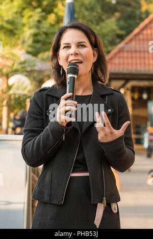 Annalena Baerbock auf dem Sommerfest der Grünen in Pankow. Stockfoto