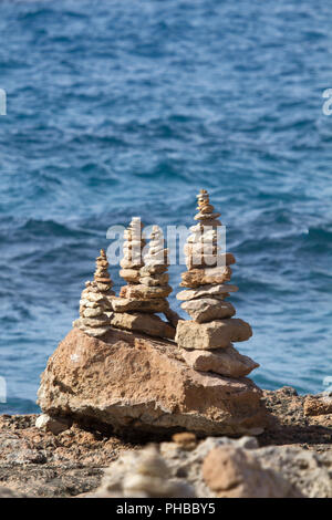 Weit des Cap de Ses Salines, Mallorca, Spanien Stockfoto