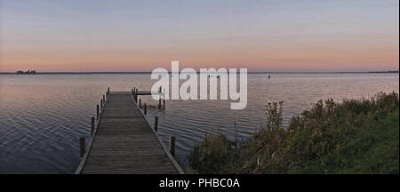 Steinhuder Meer, Panorama Stockfoto