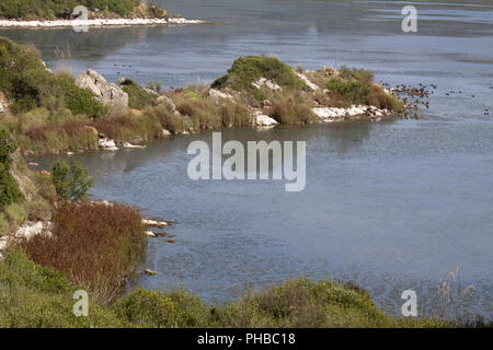 Eiland Menorca, Naturpark Es Grau/s'Albufera, Spanien Stockfoto