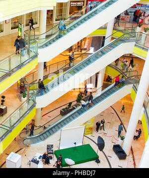 Cerdica Center Shopping Mall, Sofia Stockfoto