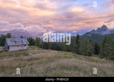 Refugio di Bona, Italien Stockfoto