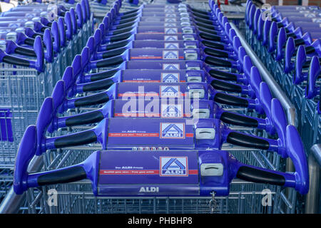 Aldi, Charlottenburg, Berlin, Deutschland Stockfoto