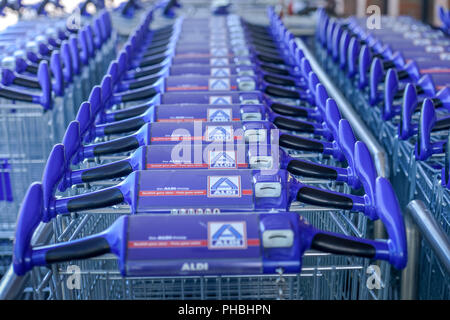 Aldi, Charlottenburg, Berlin, Deutschland Stockfoto