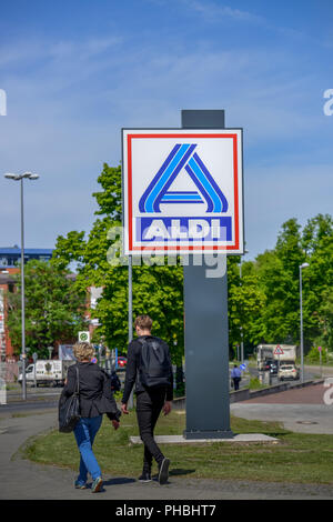 Aldi, Charlottenburg, Berlin, Deutschland Stockfoto