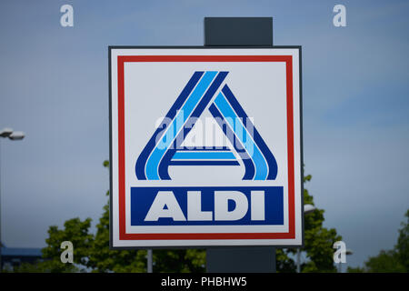 Aldi, Charlottenburg, Berlin, Deutschland Stockfoto