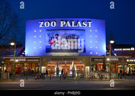 Kino, Zoo Palast, Hardenbergstraße, Charlottenburg, Berlin, Deutschland Stockfoto