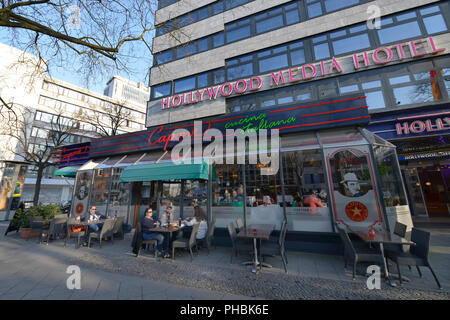 Hollywood Media Hotel, Kurfürstendamm, Charlottenburg, Berlin, Deutschland Stockfoto