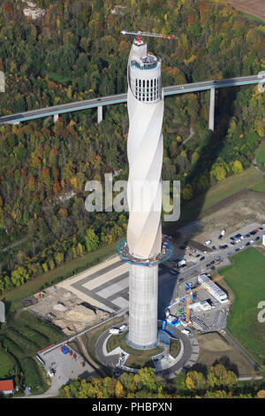 Aufzug test Turm in Rottweil Stockfoto