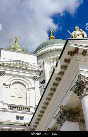 Lutherische Kathedrale von Helsinki Stockfoto