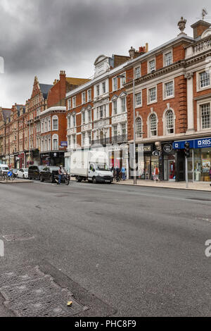 Vintage House, Kensington High Street, London, England, Großbritannien Stockfoto