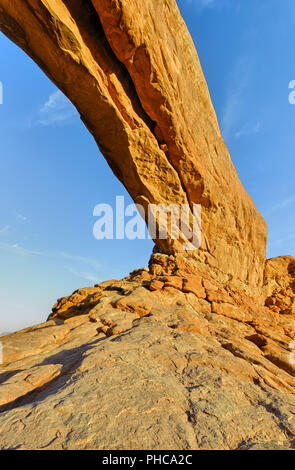 Fenster "Norden" Arches-Nationalpark Stockfoto