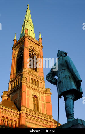 Düsseldorf, Johanneskirche/St. John's Church Stockfoto