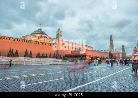 Roten Platz in Moskau, Russland Stockfoto