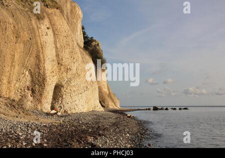 Einzigartige Kalksteinfelsen Moens Klint, Dänemark. Stockfoto