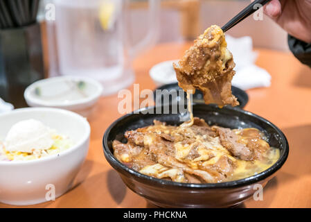 Gyudon Stockfoto