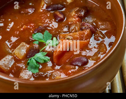 Indische machen Rajma Dal Stockfoto