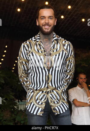 Peter Wicks x Hermano Launch Party im Ace Hotel shoreditch Mit: Peter Wicks Wo: London, Großbritannien Wann: 31 Aug 2018 Quelle: WENN.com Stockfoto