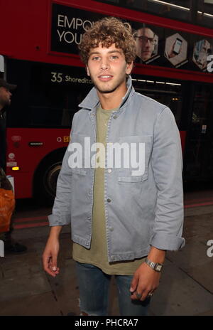 Peter Wicks x Hermano Launch Party im Ace Hotel shoreditch Mit: Eyal Booker Wo: London, Großbritannien Wann: 31 Aug 2018 Quelle: WENN.com Stockfoto