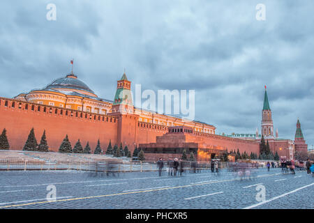 Roten Platz in Moskau, Russland Stockfoto