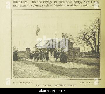 Bild von Seite 17 der" [John heywood's Besucher "illustrierte Anleitung zum Ship Canal, Eastham nach Manchester.]'. Stockfoto