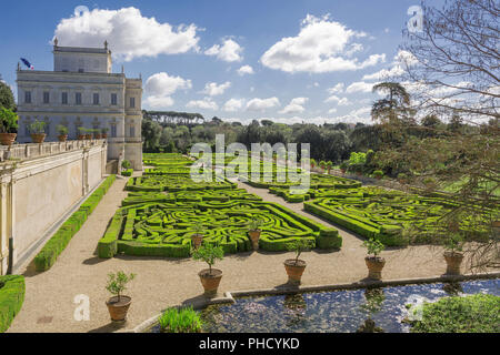 Secret Garden in der Villa Doria Pamhili in Rom, Italien Stockfoto