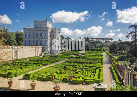 Secret Garden in der Villa Doria Pamhili in Rom, Italien Stockfoto